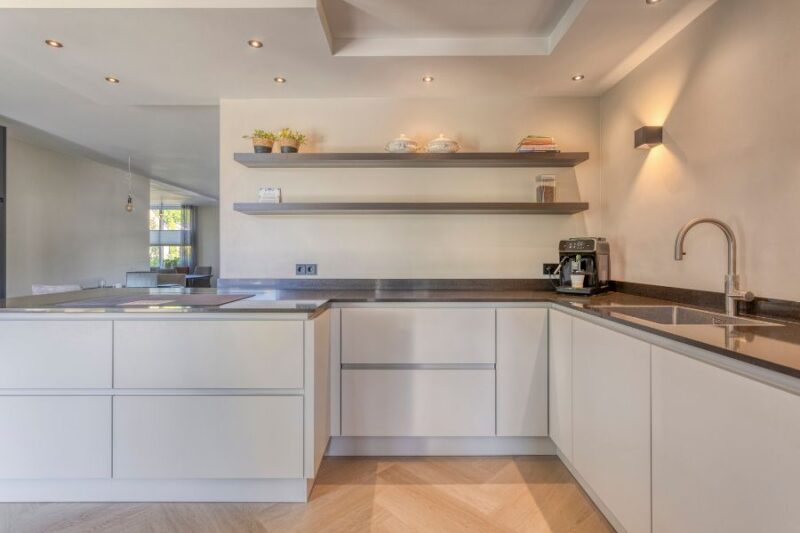 bijzondere beige keuken
